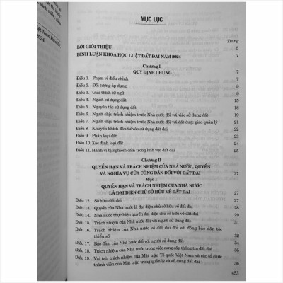 Sách Bình Luận Khoa Học Luật Đất Đai năm 2024 - V2480TP