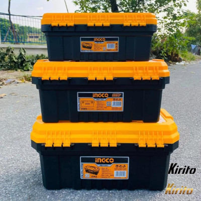 Thùng đựng đồ nghề phân phối INGCO nhựa PP siêu bền (14"+17"+20")