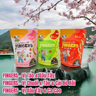 COMBO 9 VỊ BÁNH ĂN DẶM PAPAFOOD PAPAPUFFS - 100% Ngũ Cốc Hữu Cơ