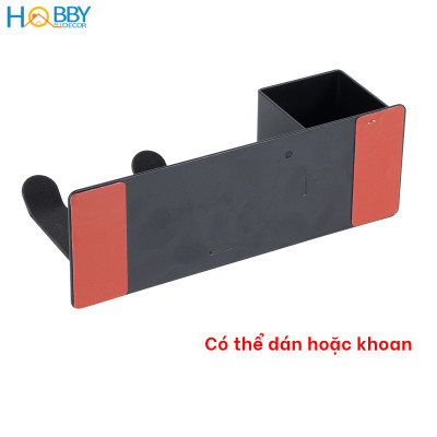 Kệ để máy sấy tóc đa năng inox 304 mẫu dán tường Hobby home decor MS5