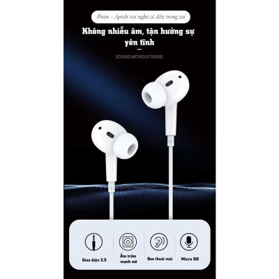 Tai Nghe Earphone Apods - Pisen XY-EP02