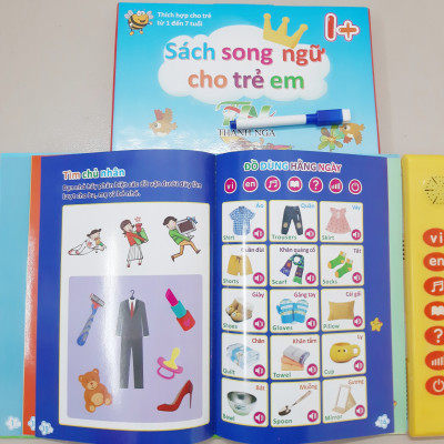 Sách nói điện tử song ngữ Anh - Việt cho trẻ em