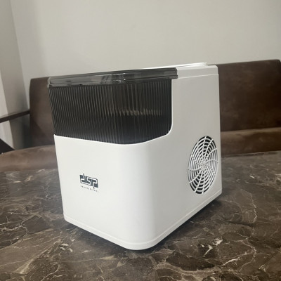 Máy làm đá viên siêu tốc, chỉ trong 6 phút Thương hiệu Nga cao cấp DSP KD8001, Công suất làm đá 90-165W, sản lượng 12kg/24h, Dung tích bình chứa 1,4 lit - HÀNG NHẬP KHẨU, BẢO HÀNH 12 THÁNG