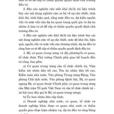 Luật đầu tư công 2024 - bản in 2025