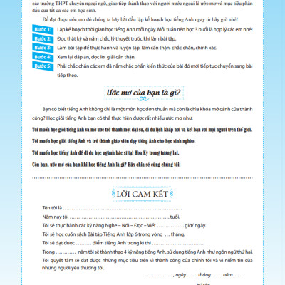 Bài Tập Tiếng Anh Lớp 6 (Không Đáp Án) (Sách Màu)