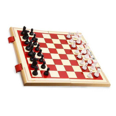 Bộ Cờ Vua Loại Lớn 42X42Cm Kèm Bàn Cờ Kiêm Hộp Đựng