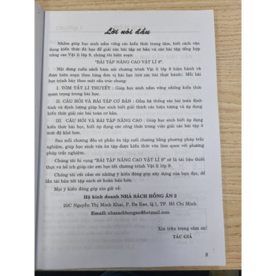 Sách - bài tập nâng cao vật lí 9 - bồi dưỡng học sinh giỏi (dùng chung cho các bộ sgk hiện hành ) HA