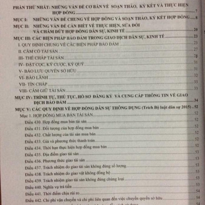 Cẩm Nang Soạn Thảo, Ký Kết Và Thực Hiện Hợp Đồng Dân Sự, Kinh Tế, Lao Động Với Các Mẫu Hợp Đồng Thông Dụng Nhất 2018