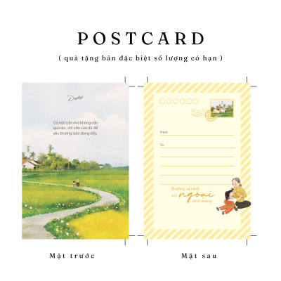 Sách - Đường Về Nhà Có Ngoại Chờ Mong - Bản Đặc Biệt - Tặng Kèm Bookmark + Postcard