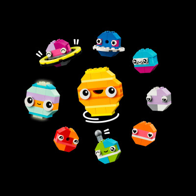 Đồ Chơi Lắp Ráp Bộ Gạch Sáng Tạo Chủ Đề Không Gian - Creative Space Planets - Lego Classic 11037 (450 Mảnh Ghép)