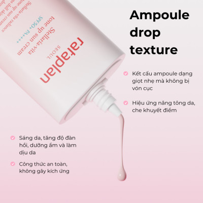 Thanh kem chống nắng nâng tông Stellaria-Vita Rataplan dưỡng sáng và chống tia UV 50ml