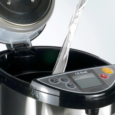 Bình Thuỷ Điện Gali GL-5050B Dung tích 5L nhỏ gọn, Thân bằng nhựa nguyên sinh cao cấp, lòng trong bằng Inox 304 dày chất lượng. Hàng chính hãng chất lượng cao bảo hành 24 tháng.