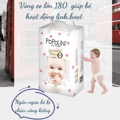Tã quần Popolini size XXL40 >15kg