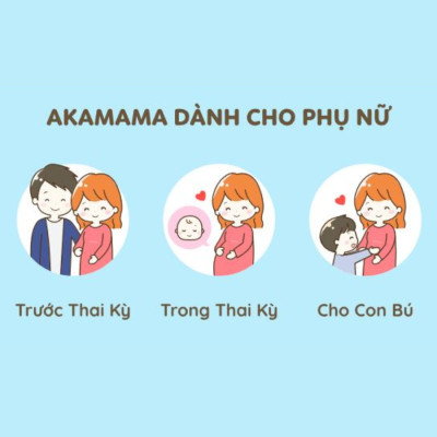 Canxi D3 K2 Cho Mẹ Bầu Hỗ Trợ Phát Triển Hệ Xương Của Bé, Viên Nhỏ, Không Vị, Dễ Uống Gói 120 Viên  Akamama Nhật Bản