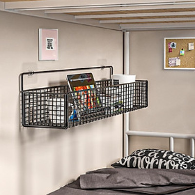 Kệ Lưới Đựng Đồ Nhà Tắm Dán Tường - Kệ Nhà Tắm- Kệ Thép Sơn Tĩnh Điện Không Rỉ Siêu Chắc Tặng Kèm 2 Miếng Dán Siêu Dính