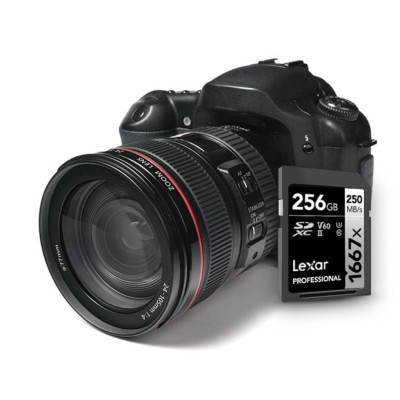 Thẻ nhớ Lexar Professional 1667x SDXC UHS-II SILVER Series - Tốc độ đọc 250 MB/s, Chất lượng cao - Hàng chính hãng