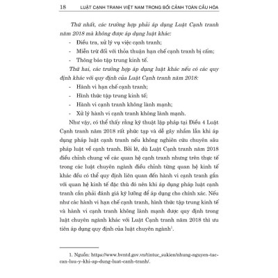 Luật cạnh tranh Việt Nam trong bối cảnh toàn cầu - bản in 2024