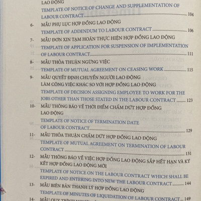 Các Biểu Mẫu Nhân Sự Khó Tìm Liên Quan Đến Pháp Luật Lao Động