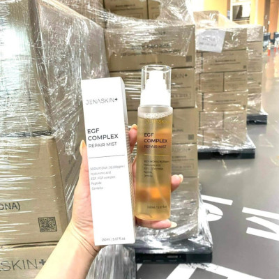 Xịt Khoáng Tế Bào Gốc - Xịt Dưỡng Ẩm, Cấp Nước Và Dịu Da Jenaskin EGF Complex Repair Mist 150ml
