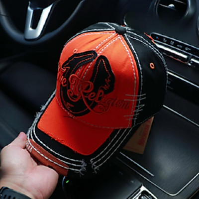 Nón kết, mũ lưỡi trai Ông Địa U phối vải phối jeans form đẹp thời trang đường phố