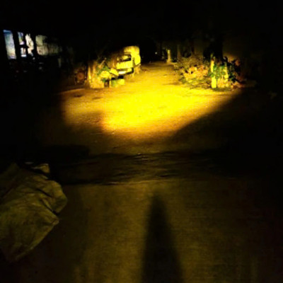 Đèn Trợ Sáng Xe Máy XP60 – Pha Trắng Cốt Vàng, Loại Xịn Chống Nước 100%