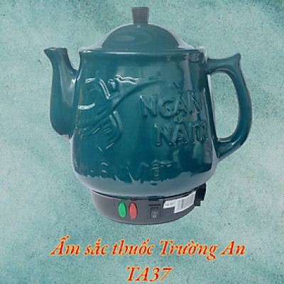 Ấm sắc thuốc Trường An TA37 Rêu - Gốm sứ cao cấp  - Điện gia dụng - Hàng chính hãng