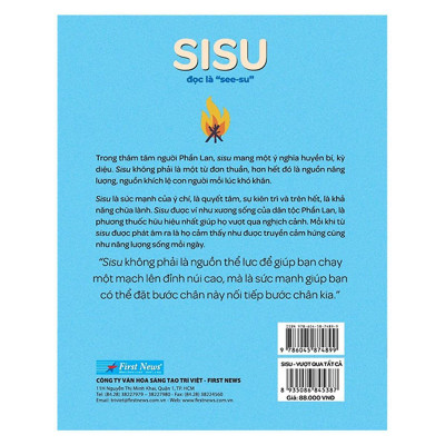 Sách - SISU - Vượt Qua Tất Cả - Nghệ Thuật Sống Của Người Phần Lan - First News