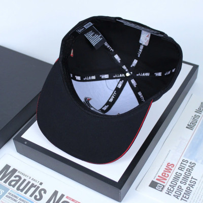 Nón hiphop, mũ snapback Bulls trâu thêu chỉ đỏ phối vải kaki thời trang đường phố siêu đẹp