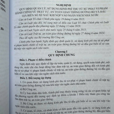 Sách Luật Trật Tự, An Toàn Giao Thông Đường Bộ - Hệ thống Văn Bản Quy Định Chi Tiết Thi Hành - V2555T