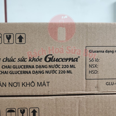 Thùng 24 chai sữa pha sẵn Glucerna 220ml/Chai