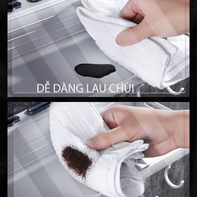 Kệ Đựng Gia Vị Nhà Bếp Tiện Lợi, Giá Treo Dụng Cụ Nhà Bếp Gắn Tường, Kệ Đựng Đồ Nhà Tắm Đa Năng, Tiện Dụng, Không Cần Khoan – MH3112