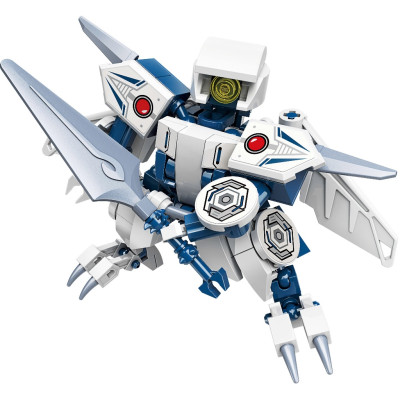 41231 - QMAN Bộ xếp hình robot cho bé - giao lẻ ngẫu nhiên