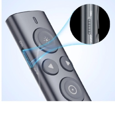 Bút trình chiếu NORWii kĩ thuật số N95S PRO LASER đỏ đầu nhận tích hợp thẻ nhớ 256MB dành cho màn hình LED và màn chiếu , hàng chính hãng