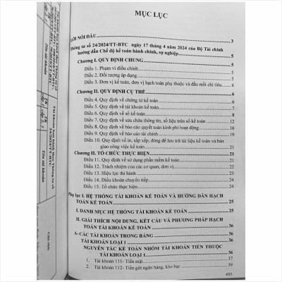 Sách Hướng Dẫn Chế Độ Kế Toán Hành Chính Sự Nghiệp theo Thông tư 24/2024/TT-BTC (V2456T)