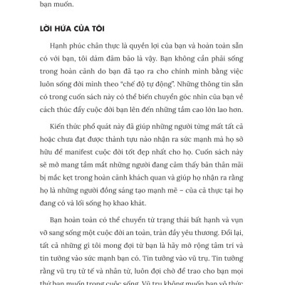 Sách - Nghệ Thuật Manifest Toàn Diện - Lộ Trình Thay Đổi Tư Duy, Năng Lượng Và Tiềm Thức Để Thu Hút Một Cuộc Sống Lý Tưởng