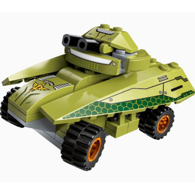 Đồ chơi - QMAN - 41103 Bộ đồ chơi xếp hình xe tên lừa 8 trong 1) lẻ nhỏ mẫu ngẫu nhiên