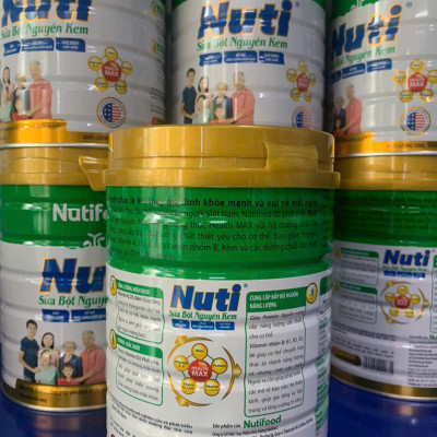 COMBO 2 hộp sữa bột Nguyên kem nutifood loại 900g dinh dưỡng hàng ngày cho cả gia đình