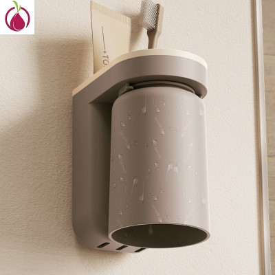 Kệ để bàn chải kem đánh răng dán tường, kệ nhà tắm để ly , Giá treo để bàn chải đánh răng siêu dính ,Cốc Để Bàn Chải Và Kem Đánh Răng, Dao cạo râu