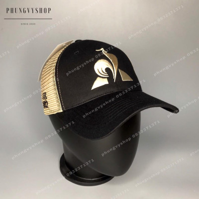  Mũ lưỡi trai thêu Gà màu ánh đồng phối lưới- nón kết NAM/ NỮ