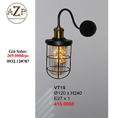 AZP - ĐÈN ỐP VÁCH / ĐÈN TRANG TRÍ / ĐÈN TREO TƯỜNG PHÒNG KHÁCH, PHÒNG NGỦ, NHÀ HÀNG, KHÁCH SẠN AZP-VT15 phong cách đương đại, hàng nhập khẩu AZP