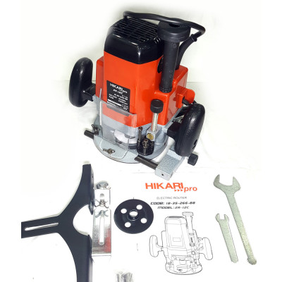 Máy Phay Hikari Master 2R-12C - Máy Soi Gỗ 430W, Trang Bị Mô Tơ Điện Dây Đồng 100%, Áp Dụng Nhiều Trong Xây Dựng, Đời Sống - Công Nghệ Thái Lan - Hàng Chính Hãng