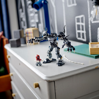 Đồ Chơi Lắp Ráp Chiến Giáp Venom - Venom Mech Armor Vs. Miles Morales - Lego Marvel 76276 (134 Mảnh Ghép)