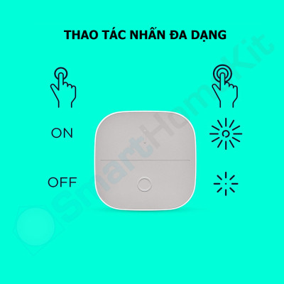 Nút nhấn không dây Wiz Portable Button EU điều khiển đèn Wiz, hàng chính hãng, BH 1 Năm
