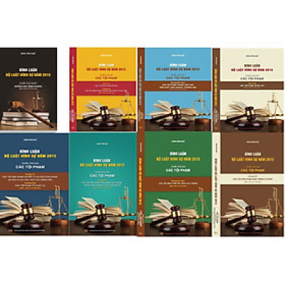 Combo bộ sách bình luận Bộ luật hình sự 2015 của tác giả Đinh Văn Quế (Bộ 8 cuốn)