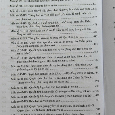 Sách So Sánh - Đối Chiếu Bộ Luật Tố Tụng Hình Sự Năm 2015 sđ, bs năm 2021 và Các Biểu Mẫu Trong Bộ Luật Tố Tụng Hình Sự (V2226A)