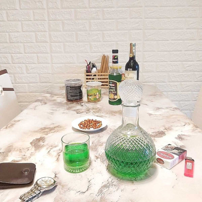 Bình Thủy Tinh Đựng Rượu (combo 4 cái) - Vỏ Chai Rượu Cao Cấp - Bình Đựng Rượu Thủy Tinh Đẹp (A1,A2,A8,B6)