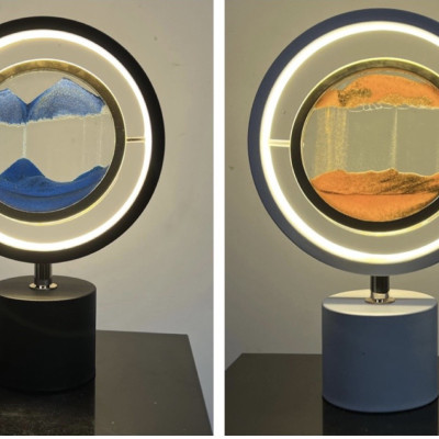 Đèn Tranh Cát Trang Trí Nội Thất Phòng Ngủ Bàn làm Việc