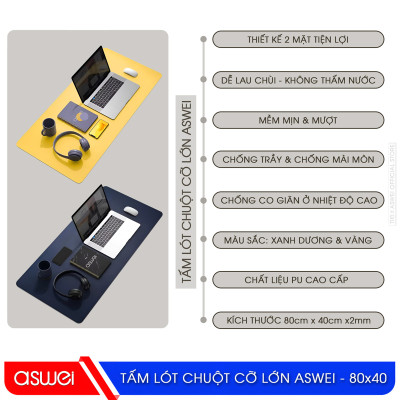 Lót Chuột ASWEI Cao Cấp - Hàng Chính Hãng