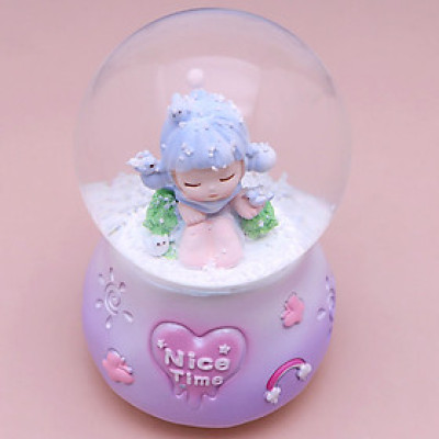 Cầu Tuyết Hộp Nhạc SKullPanda Music BoX trang Trí Quà Tặng_ Hàng Chính Hãng