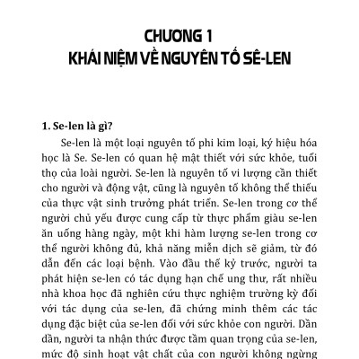 Kỹ Thuật Trồng Trọt Và Chăn Nuôi Giàu Selen